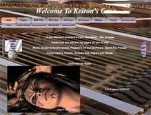 Tablet Screenshot of keironscave.co.uk